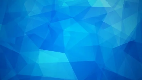 Blue triangle background looped animation Stock Footage 96680672