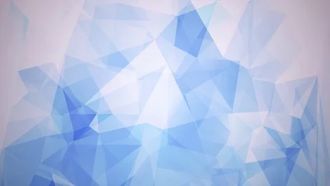 Blue triangle background looped animation Stock Footage 96680679