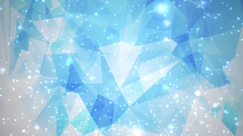 Blue triangle background looped animation 库存影片 96680705