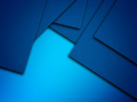 Blue triangle background with overlap paper layer gradient color 스톡 일러스트