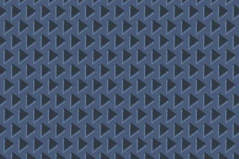 Blue triangle confetti pattern background イラスト素材