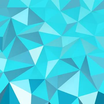 Blue triangle geometric pattern. Vector Design Background Stock Illustration