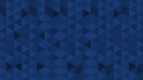 Blue Triangle loop shimmer 4K Stock Footage 255674854