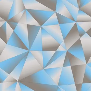 Blue triangle pattern Stock Illustration