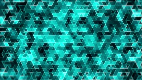 Blue triangle polygonal mosaic abstract banner background Vídeos de archivo 284841202