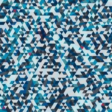 Blue triangle texture Stock Illustration