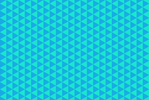 Blue triangle texture, seamless vector background Illustration