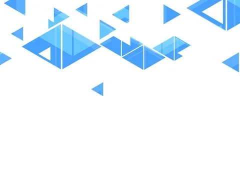 Blue triangles abstract geometric design Blue triangles abstract geometric... 스톡 사진