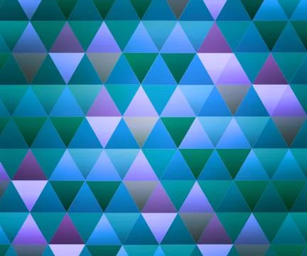 Blue triangles background Stock Illustration