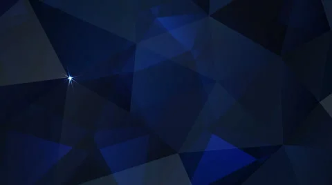 Blue Triangles Dark full HD seamless loop Stock Footage 40069726