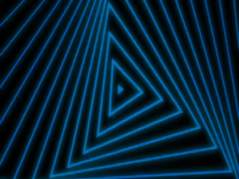 Blue triangles 스톡 동영상 1002547