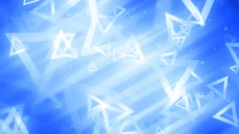 Blue Triangles Subtle Motion Stock-Footage 97895547
