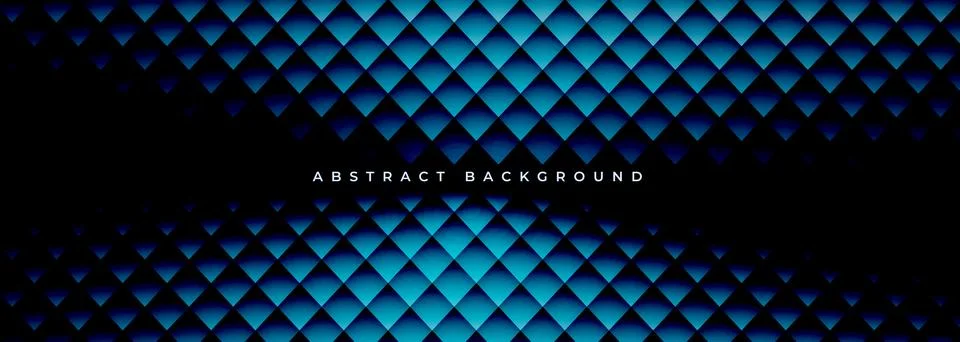 Blue triangular grid geometric abstract background showcasing glossy metallic 스톡 일러스트