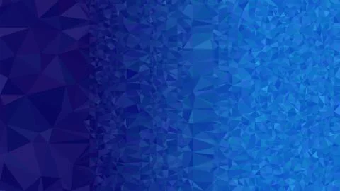 Blue triangular low poly, Mosaic pattern Background, Vector illustration grap Stock Illustration