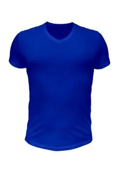 Blue tshirt Stock Photos