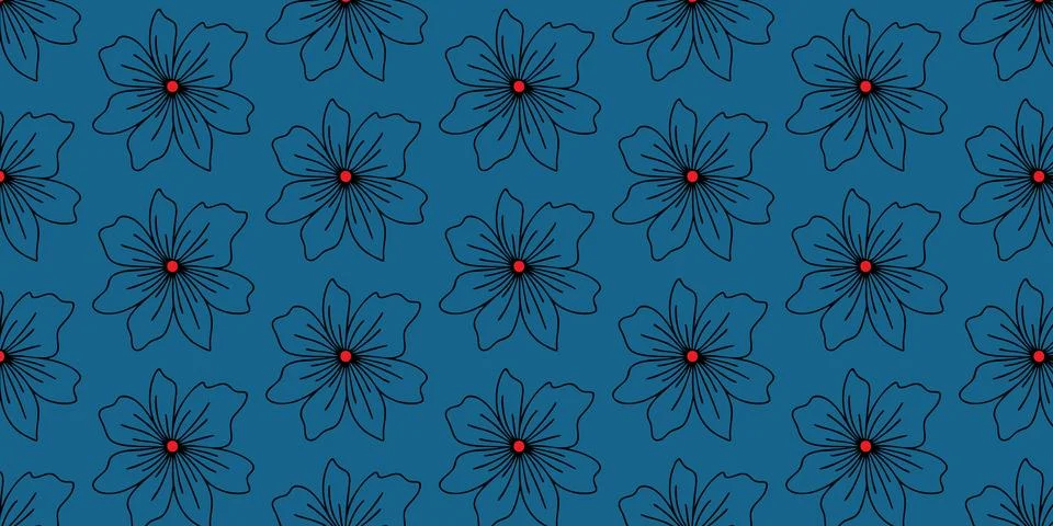 Blue Tufted Upholstery Seamless Pattern Background for Textile Design Stock Illustration
