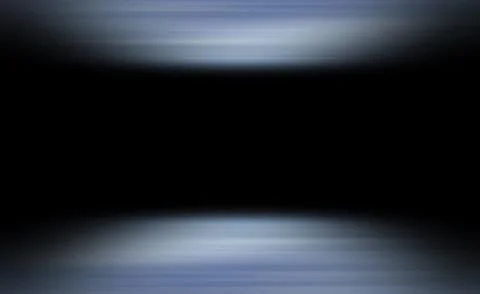 Blue tunnel abstract render Stock Illustration
