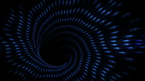 Blue tunnel Stock Footage 36579749