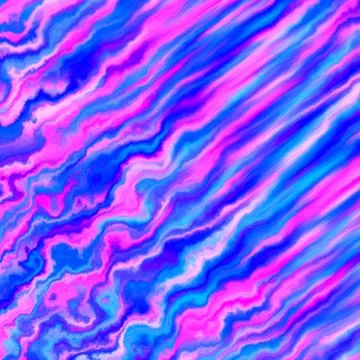 Blue Turbulence Stock Illustration