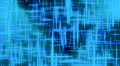 Blue Turquoise Abstract Data Motion Background Loop HD Footage
