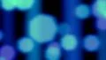 Blue Turquoise Abstract Spark Defocused Slow Motion Background Loop HD Footage