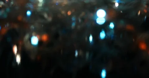 Blue twinkle light Video stock 82385887