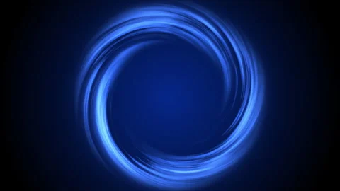 Blue Twirl Background Animation Stock Footage 244908863