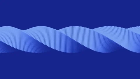 Blue twist rotating slowly. Seamless loop motion graphics background. Stock Footage 340627262