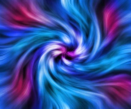 Blue twisted abstract background Stock Illustration