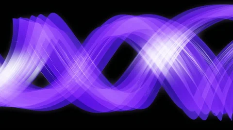 Blue twisted helix Stock Footage 53203019