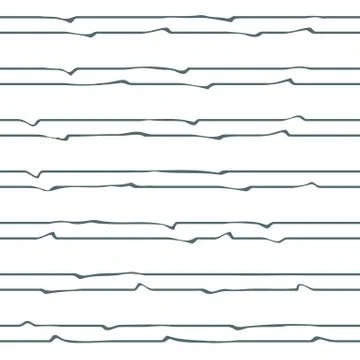 Blue twisted lines on white background seamless pattern Stock Illustration