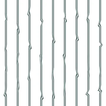 Blue twisted lines on white background seamless pattern Stock Illustration