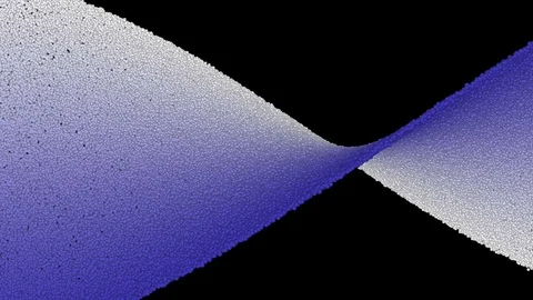 Blue twisting polystyrene background Stock Footage 102263789