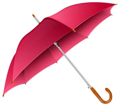 Blue Umbrella Stock Illustration