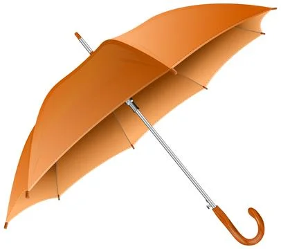 Blue Umbrella Stock Illustration