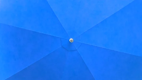 Blue umbrella looping 3D animation Stock-Footage 151898333