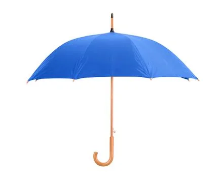 Blue umbrella Stock Photos