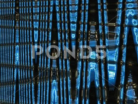 Blue unusual background Stock Illustration