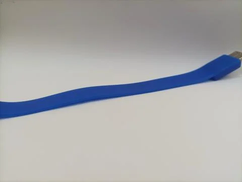 Blue USB Cable Stock Photos