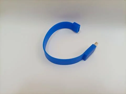 Blue USB Cable Stock Photos