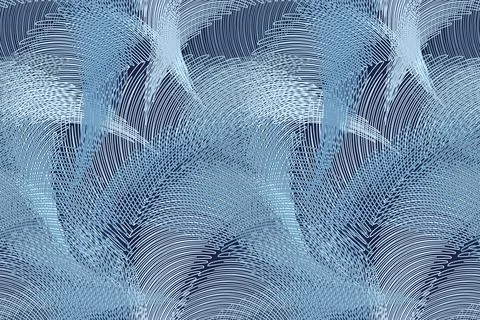 Blue vector abstract background. Christmas, winter, new year illustration. Stock Illustration