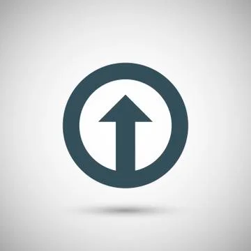 Blue vector arrow Stock Illustration