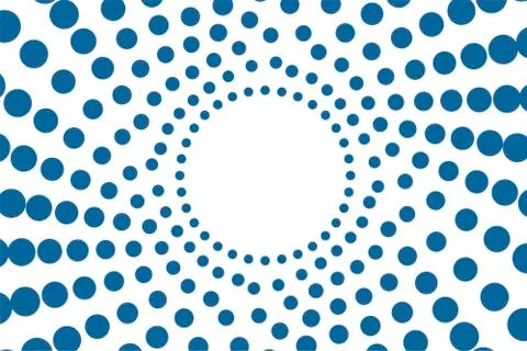 Blue vector background. Elipse blank for text banners, poster graphic white Stock Illustration