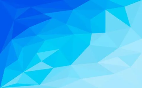 Blue Vector background Low Poly Stock Illustration