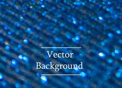 Blue vector background with sparkles and bokeh. 스톡 일러스트