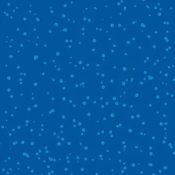 Blue vector background with water bubbles Stock Illustration