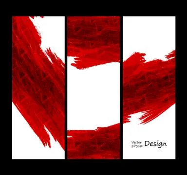 Blue vector banners Illustrazione stock