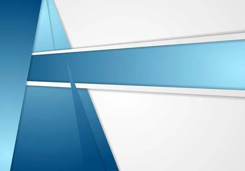 Blue vector corporate background Blue abstract corporate background. Vecto... 写真素材