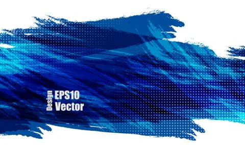 Blue vector design Stock Illustration