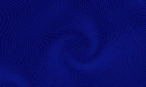 Blue vector random line pattern. Stock Illustration